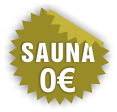 Free sauna in the cottage